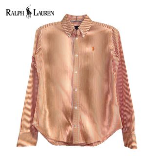 ポロラルフローレン(POLO RALPH LAUREN)の【美品】Ralph ラルフローレン 長袖シャツ ポニー レディース  Mサイズ(ポロシャツ)