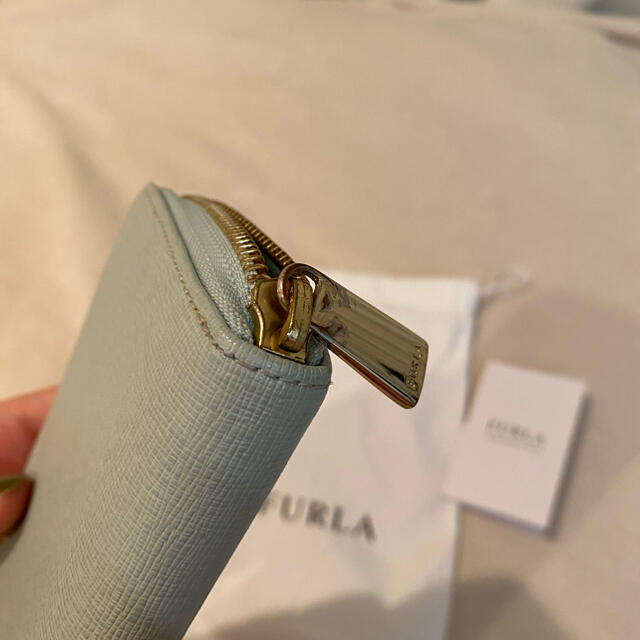 ❣️最終お値下げ❣️ FURLA 長財布 ミント色 レディースのファッション小物(財布)の商品写真