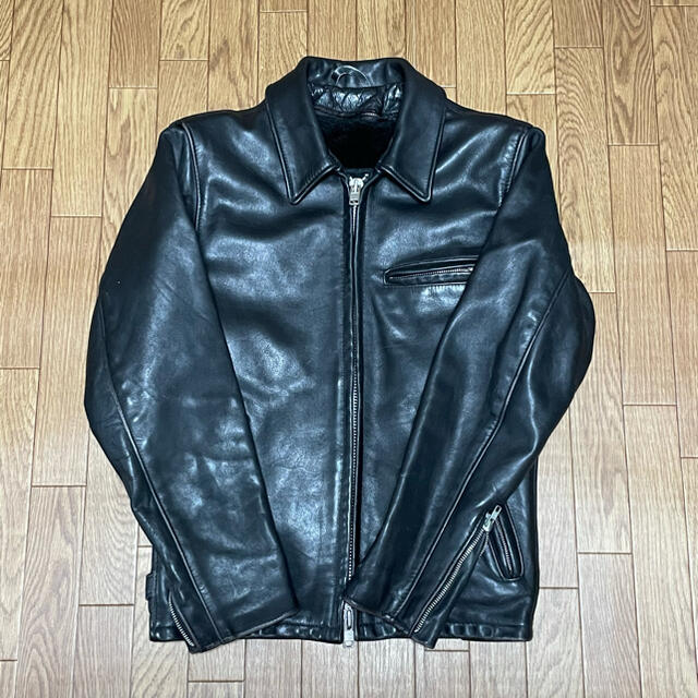 Schott　643　34 シングル　ライダース　ショット　レザージャケット