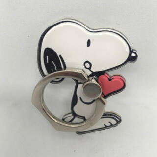 スヌーピー(SNOOPY)の【新品】スヌーピー スマホリング バンカーリング(その他)