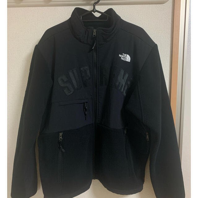 supreme the north face arc logo フリース　黒　L