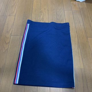 即納します！TOMMY JEANS スウェット タイトスカート【トミージーンズ】(ひざ丈スカート)