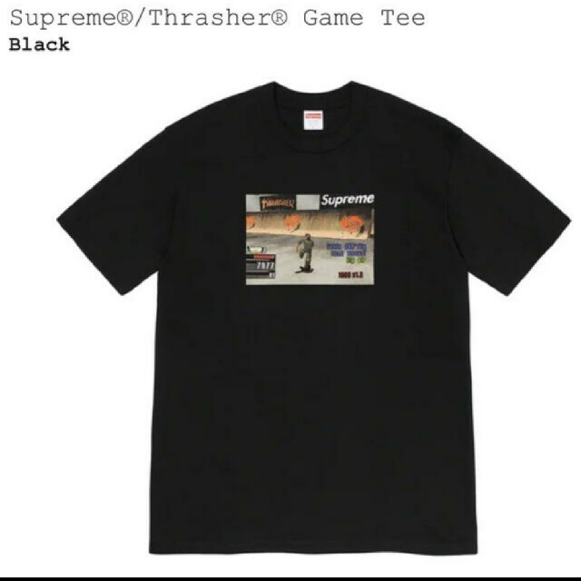 supreme thrasher game ゲーム　tee