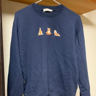 メゾンキツネ(MAISON KITSUNE')のmaison kitsune メゾンキツネ　スウェット(トレーナー/スウェット)