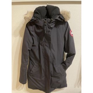 カナダグース(CANADA GOOSE)のカナダグース　マッケンジー　Mサイズ　ブラック　レディース(ダウンコート)