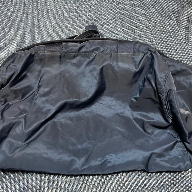 PRADA(プラダ)のPRADA プラダ　ナイロン　ボストンバッグ　ショルダー付　ネイビー メンズのバッグ(ボストンバッグ)の商品写真