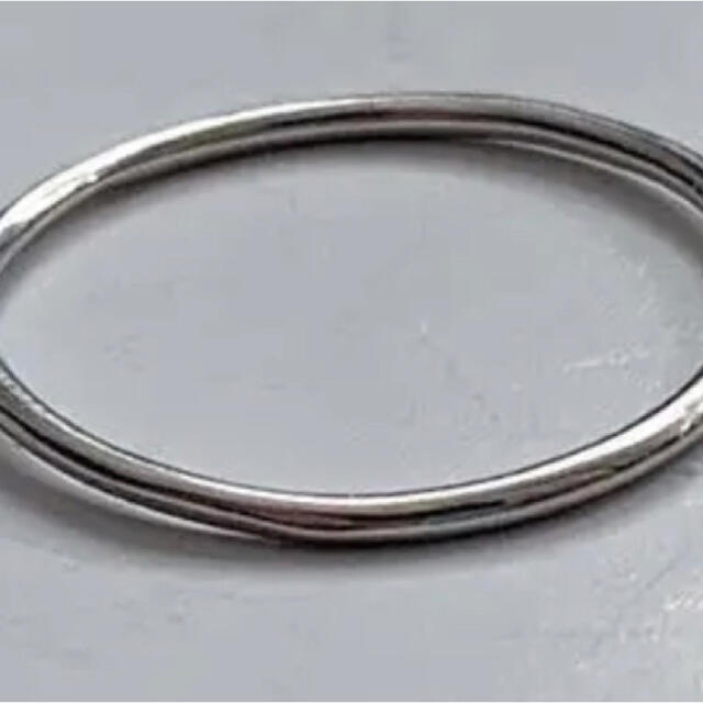 シルバーシンプルリング(hirg) レディースのアクセサリー(リング(指輪))の商品写真