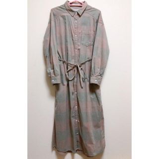 ショコラフィネローブ(chocol raffine robe)のコーデュロイワンピ(ロングワンピース/マキシワンピース)