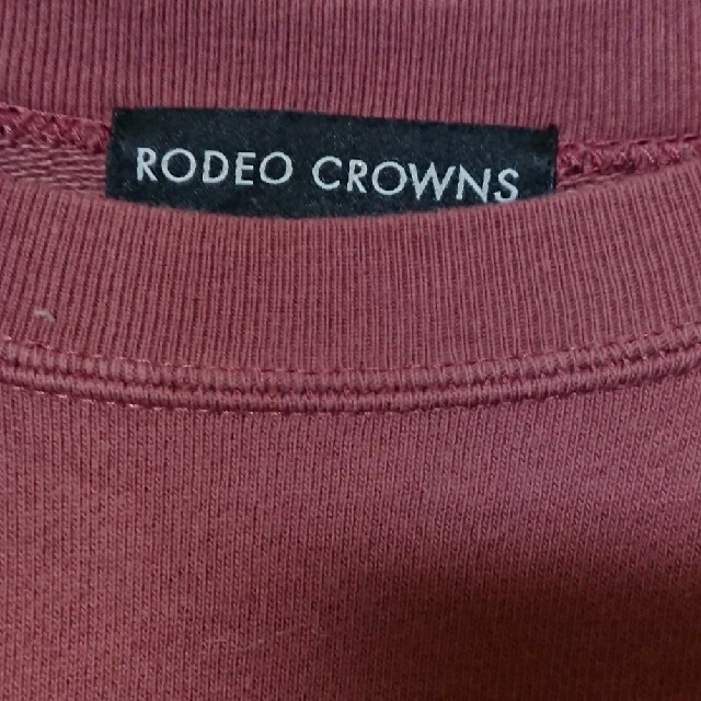 RODEO CROWNS WIDE BOWL(ロデオクラウンズワイドボウル)のRCWB  オーバーサイズ ミッキートレーナー レディースのトップス(トレーナー/スウェット)の商品写真