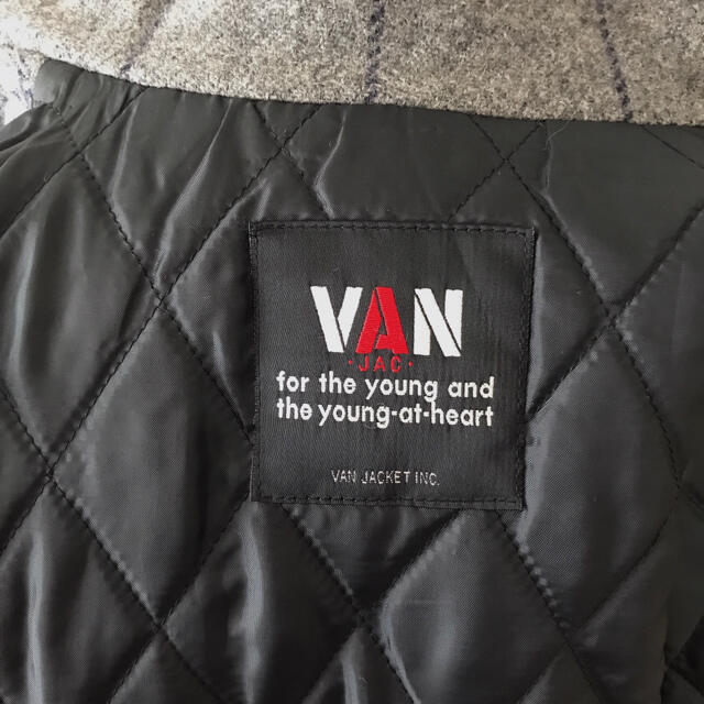 VAN Jacket(ヴァンヂャケット)のVAN JAC★ウインドウペン★ダッフルコート★ロング★昭和ビンテージ メンズのジャケット/アウター(ダッフルコート)の商品写真