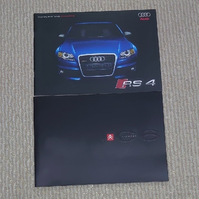 LEX⭐様専用  AUDI RS4 カタログ & シトロエン C6 カタログ 自動車/バイクの自動車(カタログ/マニュアル)の商品写真