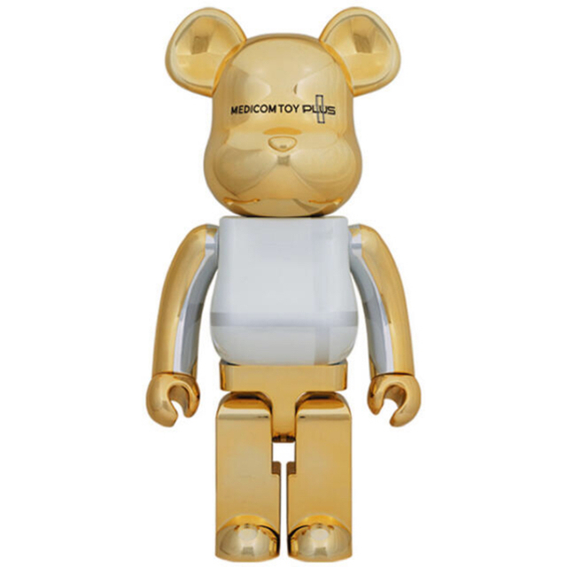 BE@RBRICK GOLD CHROME 1000％