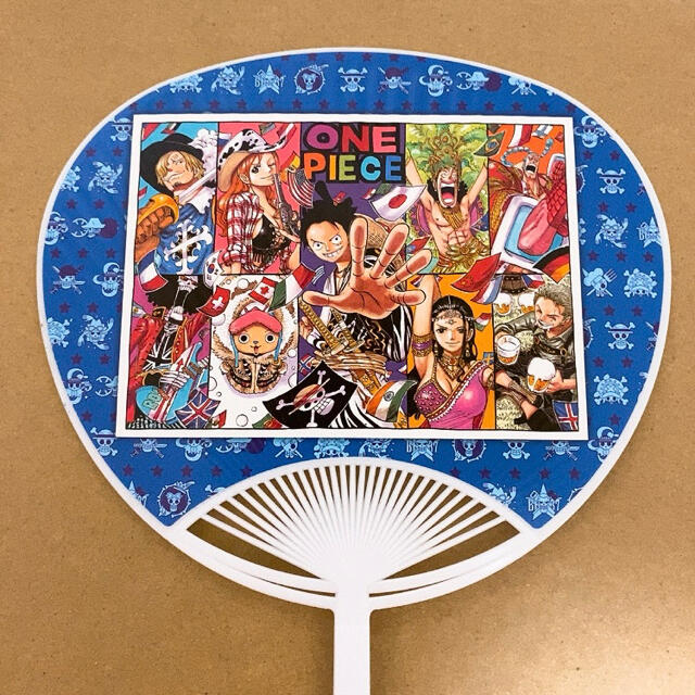 ONEPIECE ミニうちわ ＆ チョッパー ミニバッグ エンタメ/ホビーのコレクション(ノベルティグッズ)の商品写真