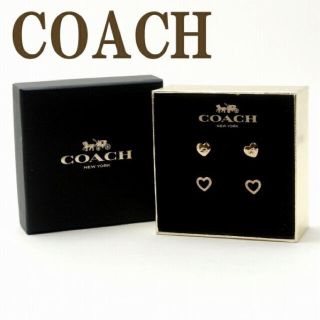 コーチ(COACH)のピアス COACH コーチ ゴールド ハート(ピアス)