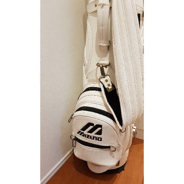 MIZUNO(ミズノ)のつねさん専用　ミズノプロキャディバッグ ５ＬＪＣ１５０５００クーポン忘れずに スポーツ/アウトドアのゴルフ(バッグ)の商品写真