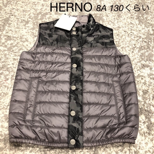 カナダグース新品 未使用 ヘルノ  キッズ　ダウンベスト　HERNO 130