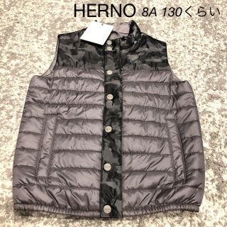 ヘルノ(HERNO)の新品 未使用 ヘルノ  キッズ　ダウンベスト　HERNO 130(ジャケット/上着)