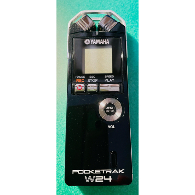 ヤマハ(ヤマハ)の【美品】YAMAHA POCKETRAK W24 スマホ/家電/カメラのオーディオ機器(その他)の商品写真