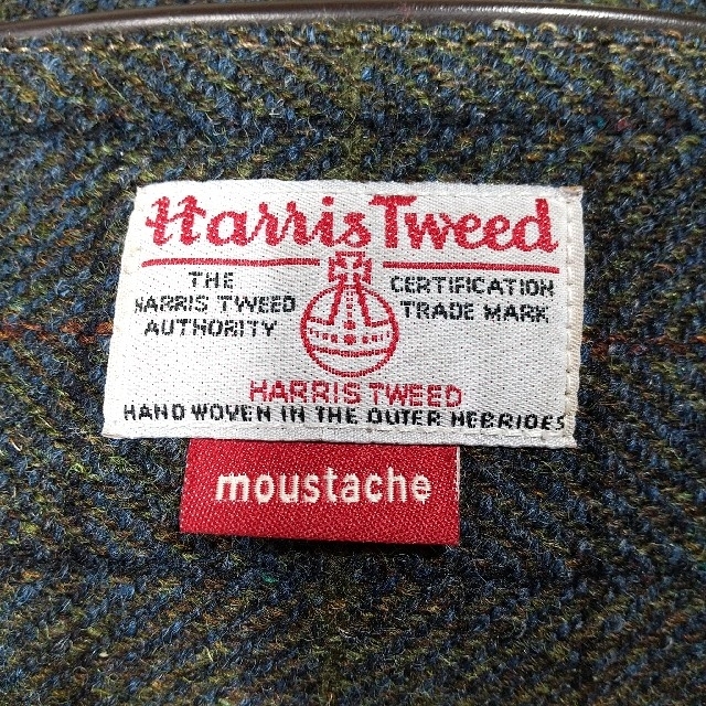 Harris Tweed(ハリスツイード)のHARRIS TWEED ハリスツィード ミニボストンバッグ レザー 裏地 総柄 レディースのバッグ(ボストンバッグ)の商品写真