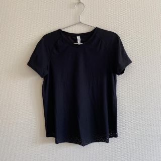 ルルレモン(lululemon)のルルレモン　バックデザイン　T& フリースプルオーバーset(Tシャツ(半袖/袖なし))