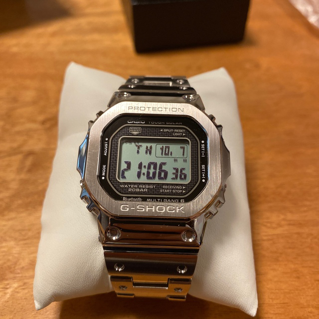 CASIO G-SHOCK GMW-B5000D-1JF フルメタル シルバー