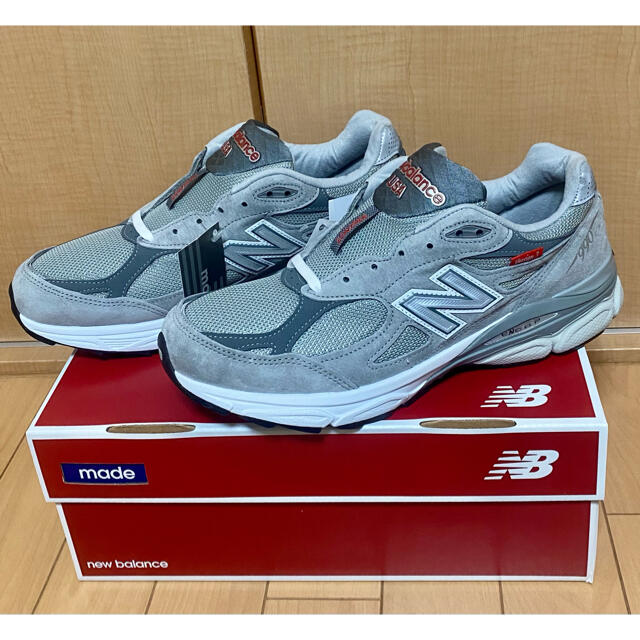 New Balance(ニューバランス)のニューバランス　M990 VS3 GRAY 28.0cm メンズの靴/シューズ(スニーカー)の商品写真