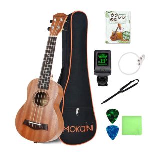 ウクレレ Ukulele ソプラノ 初心者セット【新品、送料無料】(ソプラノウクレレ)