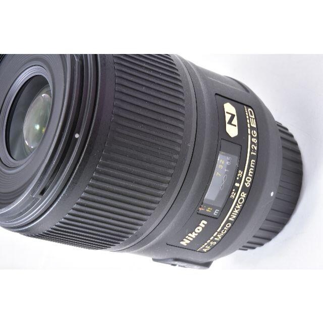 Nikon AF-S Micro 60mm f/2.8G 取説と純正フード付き Nikon AF-S Micro 60mm f/2.8G 取説と純正フード付き