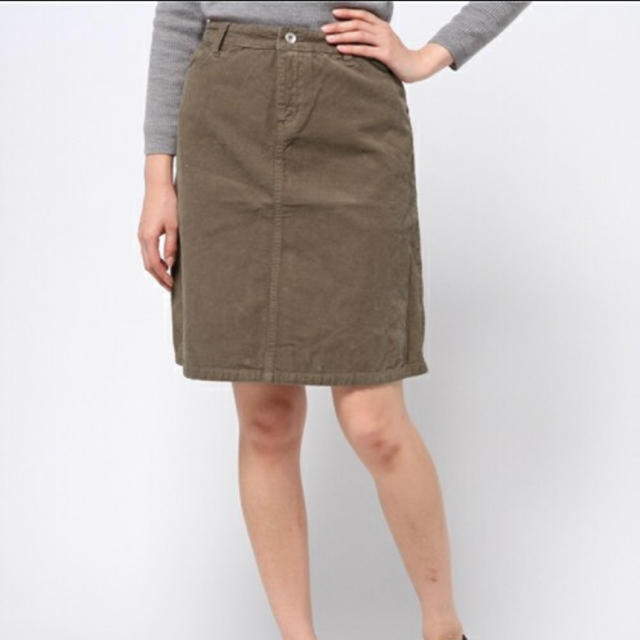 Kastane(カスタネ)のKastane コーデュロイスカート レディースのスカート(ひざ丈スカート)の商品写真