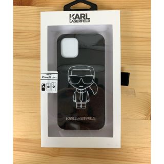 カールラガーフェルド(Karl Lagerfeld)の未使用　KARL LAGERFELD iphone12 mini ケース(iPhoneケース)