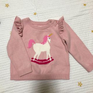 ベビーギャップ(babyGAP)のGAP ニット　80cm(ニット/セーター)