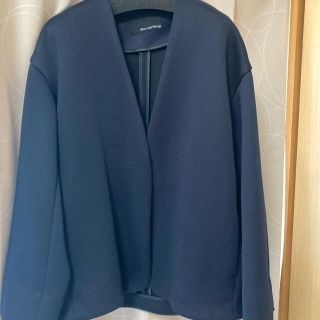 ユナイテッドアローズグリーンレーベルリラクシング(UNITED ARROWS green label relaxing)のアメリ様専用！グリーンレーベルリラクシング　ダンボールショートコート(ノーカラージャケット)