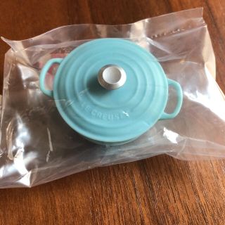 ルクルーゼ(LE CREUSET)のルクルーゼ   限定　マグネット   くすみブルー　店舗特典(ノベルティグッズ)