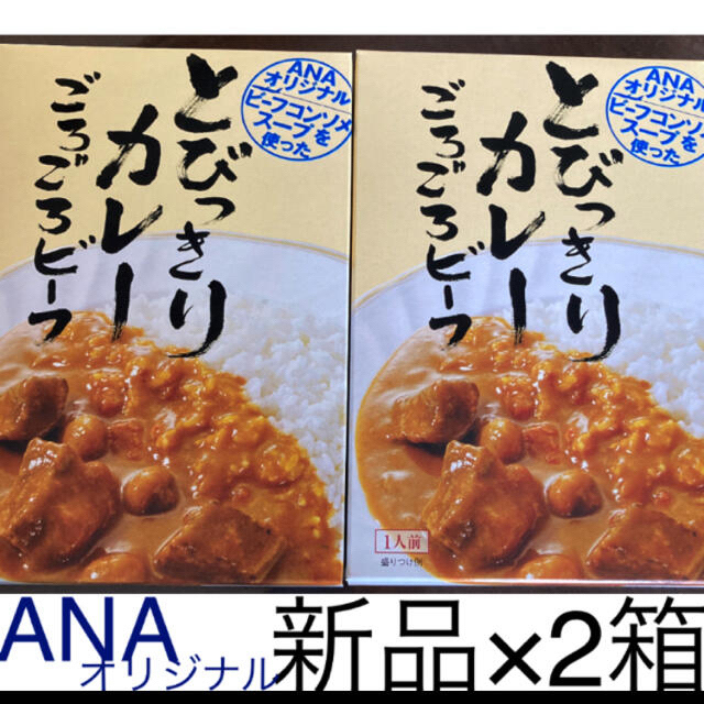 ANA(全日本空輸) ANA とびっきりカレーごろごろビーフ 食品詰め合わせ セット 23年6月末の通販 by  アミ｜エーエヌエー(ゼンニッポンクウユ)ならラクマ