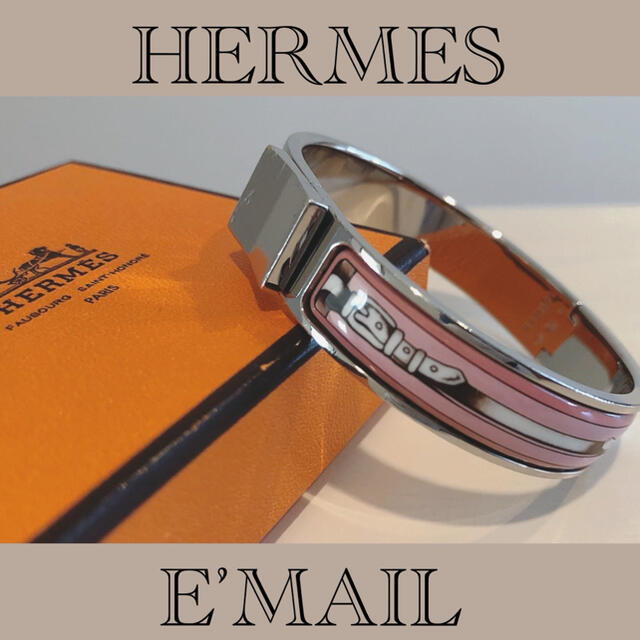 Hermes(エルメス)の□美品□エルメス/ブレスレット/バングル/七宝焼き/HERMES レディースのアクセサリー(ブレスレット/バングル)の商品写真