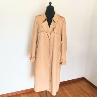 ザラ(ZARA)のZARA BASICレディース スエード ロングコート(ロングコート)