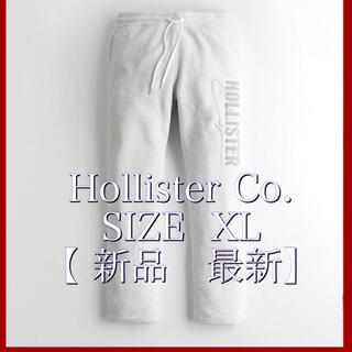 ホリスター(Hollister)の【新品】超最新　激安　ホリスター　刺繍ロゴ　スウェット　パンツ　Wb(その他)
