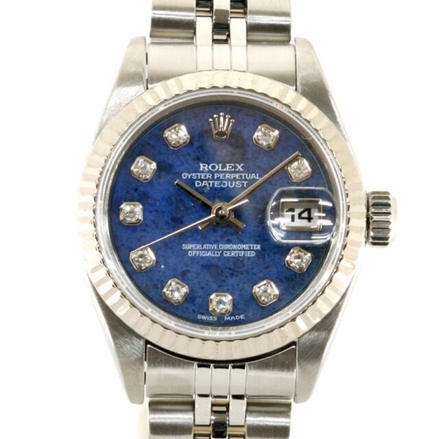 ROLEX(ロレックス)の【中古】ロレックス ROLEX 腕時計 P番 2000年式 ソーダライト 10P レディースのファッション小物(腕時計)の商品写真