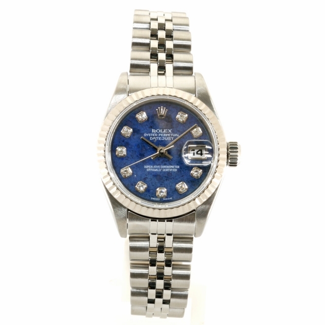 ROLEX(ロレックス)の【中古】ロレックス ROLEX 腕時計 P番 2000年式 ソーダライト 10P レディースのファッション小物(腕時計)の商品写真