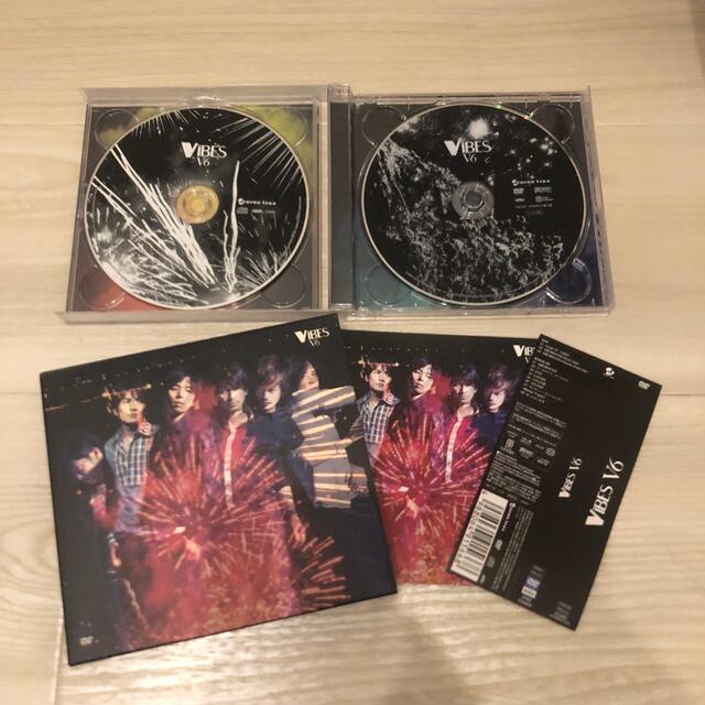 V6(ブイシックス)のVIBES DVD＋BONUS CD エンタメ/ホビーのDVD/ブルーレイ(ミュージック)の商品写真