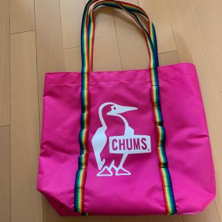 チャムス(CHUMS)のCHUMS トートバッグ　ピンク　チャムス(トートバッグ)