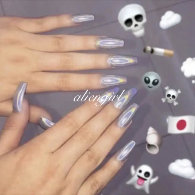 シルバーネイルチップ ギラギラネイルチップ stuff.liu.se