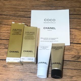 シャネル(CHANEL)のCHANEL 試供品サンプル　5点セット(サンプル/トライアルキット)