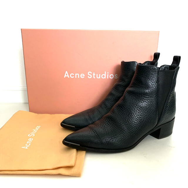 Acne Studios アクネ☆JENSEN サイドゴアブーツ 37靴/シューズ