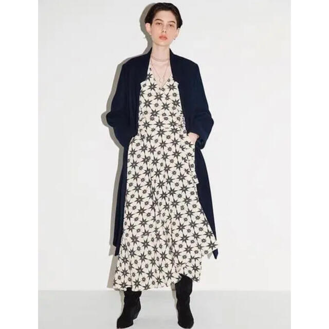 FRAY I.D - 【神崎恵 愛用】styling/八芒星柄 カシュクールワンピース