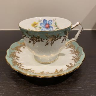 エインズレイ(Aynsley China)のAynsley　エインズレイ　ヴィンテージ　カップ＆ソーサー(グラス/カップ)