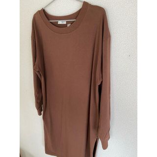 ニコアンド(niko and...)の15日まで限定値下げ＊niko and ...  USAコットンロングワンピース(ロングワンピース/マキシワンピース)