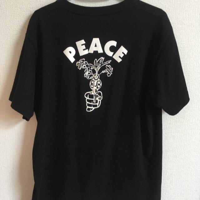 Tシャツ 黒 Mサイズ メンズのトップス(Tシャツ/カットソー(半袖/袖なし))の商品写真