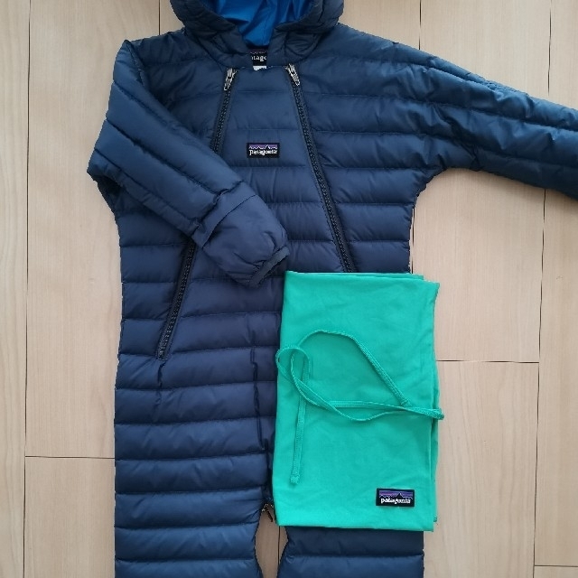 patagonia ジャンプスーツ カバーオール　baby　ダウン