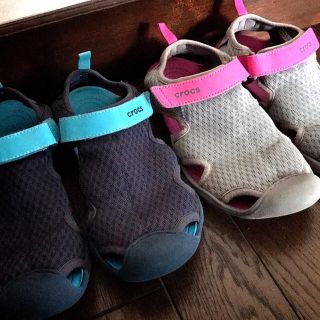 クロックス(crocs)のクロックス サンダル2足set🐾(サンダル)